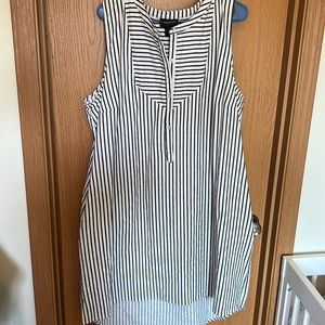 Lane Bryant high low tank dress